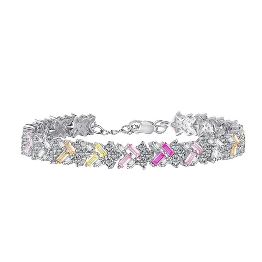 [AuraEcho]Dazzling Unique Multi Shape Daily Bracelet