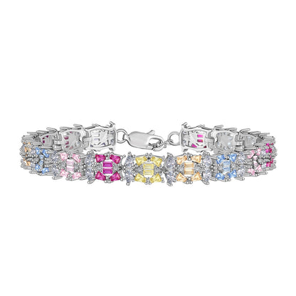 [AuraEcho]Delicate Colorful Multi Cut Party Bracelet