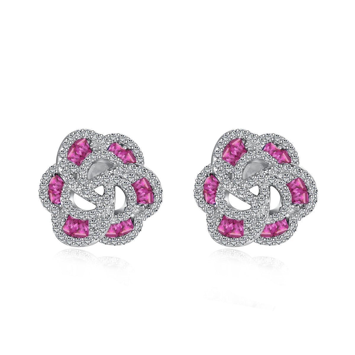 [AuraEcho]Exquisite Flower Shape Daily Earrings