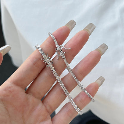 [AuraEcho]Dazzling Exquisite Round Cut Daily Bracelet