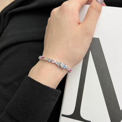 [AuraEcho]Ornate Sparkling Multi Cut Party Bracelet