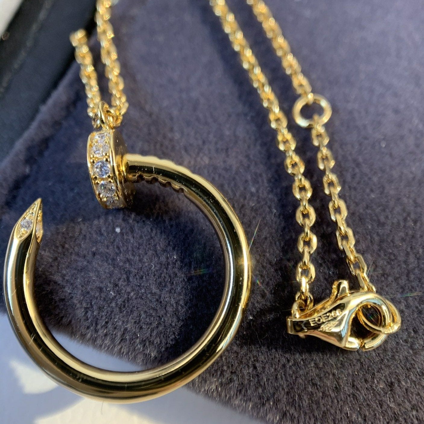 [AuraEcho]JUSTE NECKLACE GOLD
