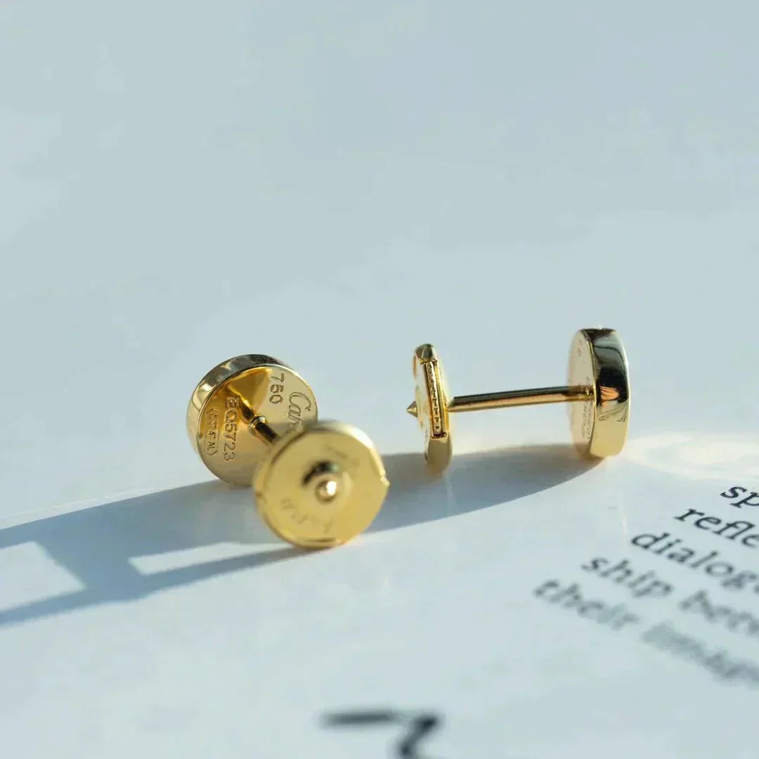 [AuraEcho]LOVE EARRINGS GOLD 10MM