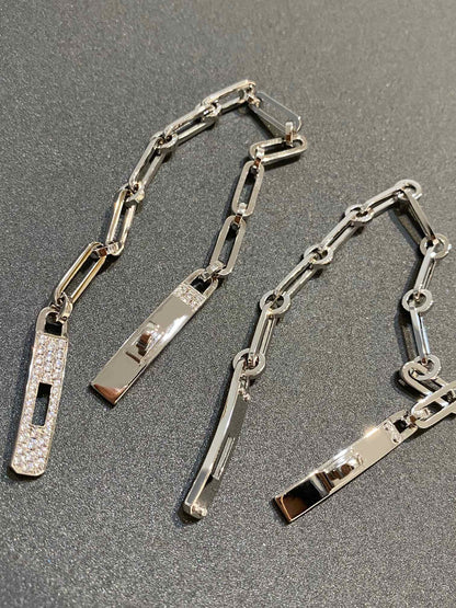 [AuraEcho]CHAINE BRACELET SMALL MODEL DIAMOND