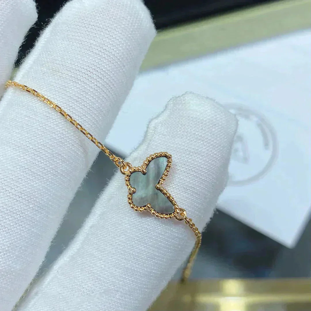 [AuraEcho]BUTTERFLY DARK MOP BUTTERFLY BRACELET