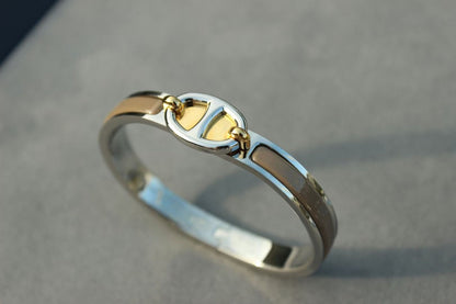 [AuraEcho]CLIC CHAINE SILVER BRACELET