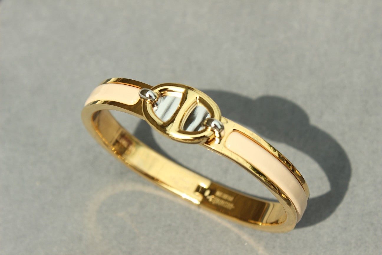 [AuraEcho]CLIC CHAINE GOLD BRACELET