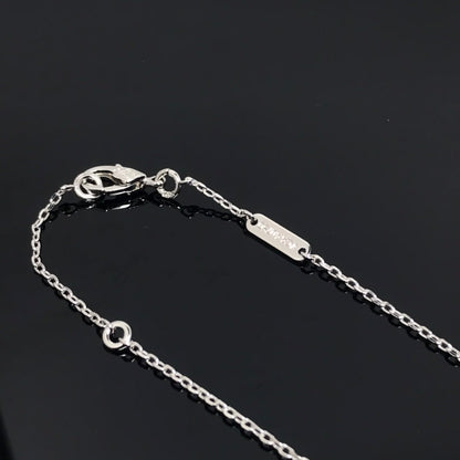 [AuraEcho]CLOVER PIETERSITE SILVER LONG NECKLACE