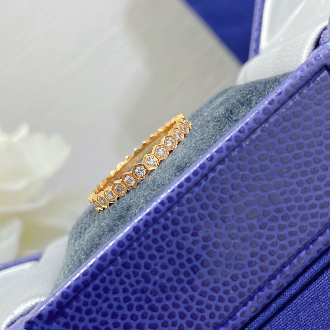 [AuraEcho]BEE LOVE DIAMOND PAVED SMALL RING