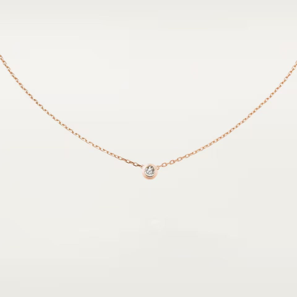 [AuraEcho]DAMOUR DIAMOND NECKLACE