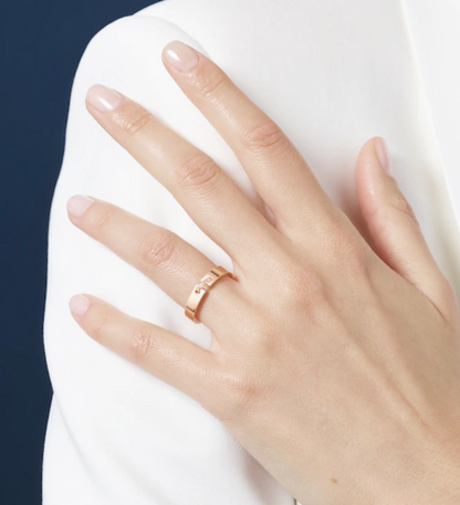 [AuraEcho]ALLIANCE LIENS VIDENCE DIAMOND 4MM RING