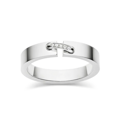 [AuraEcho]ALLIANCE LIENS VIDENCE DIAMOND 4MM RING