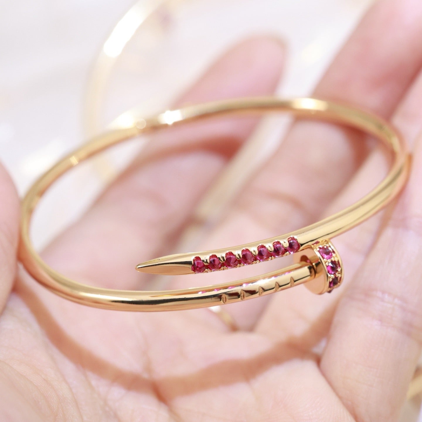 [AuraEcho]JUSTE BRACELET 2.5MM DIAMONDS NEW
