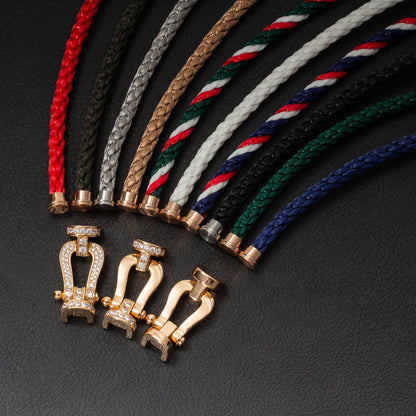 [AuraEcho]FORCE LARGE HORSESHOE NO DIAMOND BRACELET ROSE GOLD