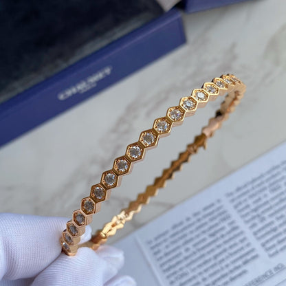 [AuraEcho]BEE LOVE GOLD BRACELET FULL DIAMOND