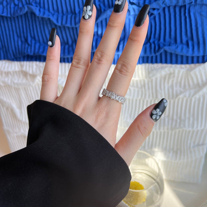 [AuraEcho]Delicate Multi Shape Tennis Ring