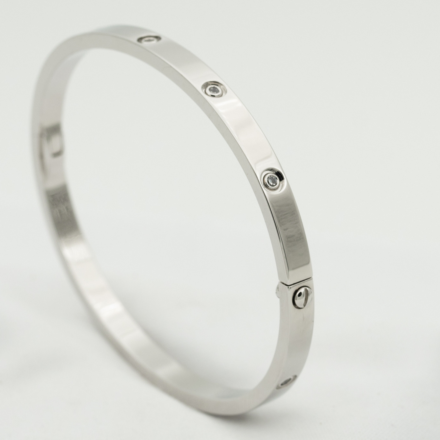 [AuraEcho]LOVE BRACELET 3.65MM 10 DIAMONDS
