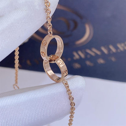 [AuraEcho]LOVE BRACELET DOUBLE RING