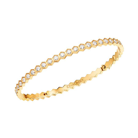 [AuraEcho]BEE LOVE GOLD BRACELET FULL DIAMOND