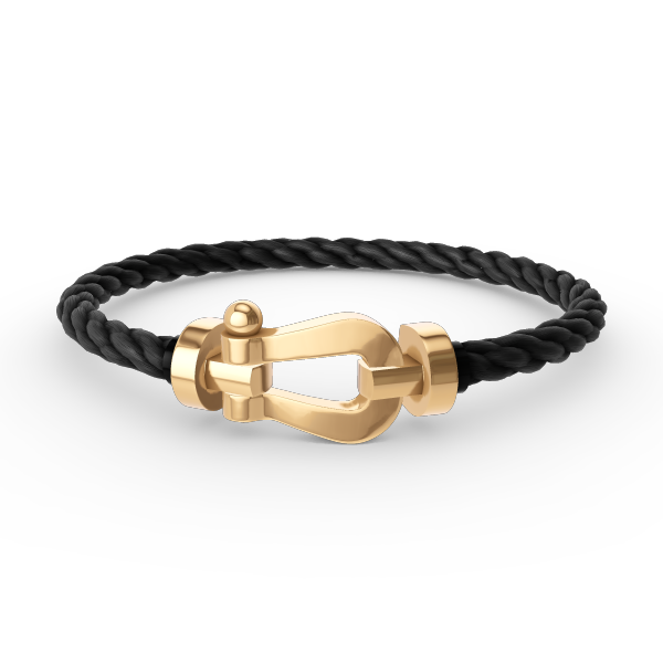 [AuraEcho]FORCE LARGE HORSESHOE NO DIAMOND BRACELET GOLD