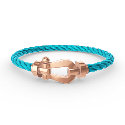 [AuraEcho]FORCE LARGE HORSESHOE NO DIAMOND BRACELET ROSE GOLD